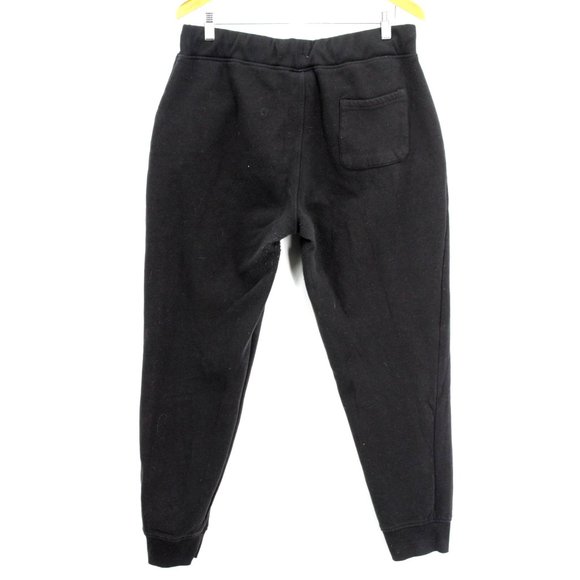 Vintage SP Active Sweatpants Men's Black Retro Activewear Drawstring Size 2XL - Picture 7 of 10